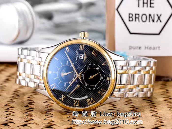 LONGINES浪琴 多功能 全自動機械精品男士腕表 WSS2224